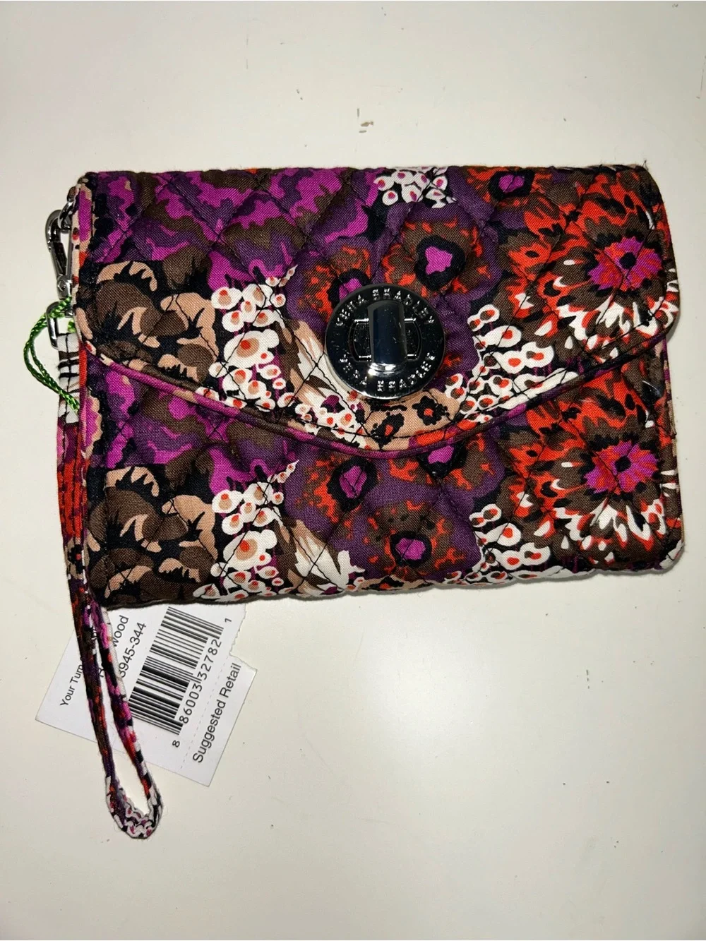 Vera Bradley Your Turn Rosewood Smartphone Wristlet 2 Used Wallet Wristlet 3 Set